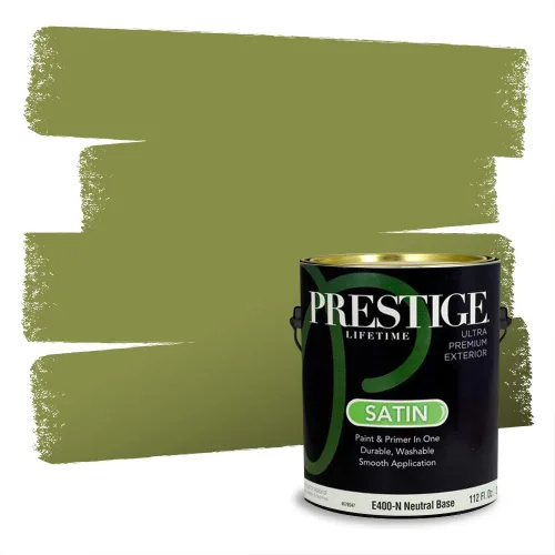 Miniatura 1553 de Prestige Paints - pintura de exterior y pintura de imprimación en una, E100-T-6006-10AVP