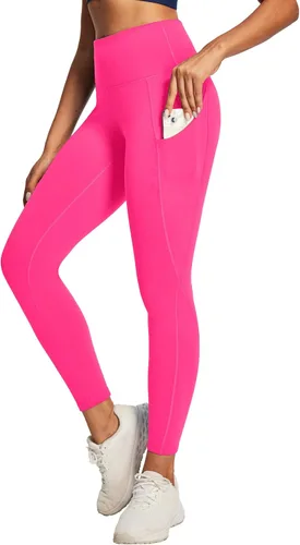 Miniatura 6 de Ewedoos - Leggings con bolsillos para mujer, de talle alto, pantalones de yoga, pantalones de entrenamiento, con levantamiento de glúteos