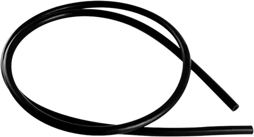 Tubo de silicona 1/8" ID x 3/16" OD negro de grado alimenticio, manguera de silicona pura de alta temperatura para transferencia de aire y líquido