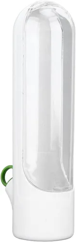 Cilantro Keeper, mantiene las verduras frescas recipiente de almacenamiento de vidrio Savor Pod para refrigerador Fresh Keeper para cilantro, menta,