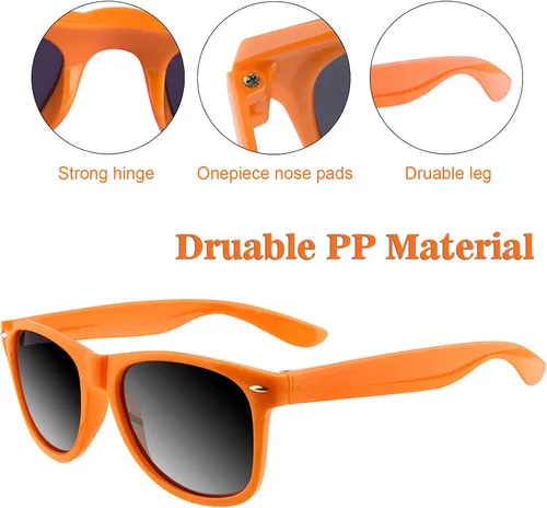 Miniatura 19 de TUPARKA Paquete de 20 lentes de sol para niños a granel para fiestas de verano en la piscina, fiestas de cumpleaños, bolsas de golosinas, color verde