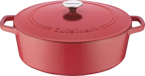 Miniatura 37 de Cuisinart Chef's Classic - Cacerola cubierta de hierro fundido esmaltado, redonda (Rojo Cardinal, 5 cuartos)