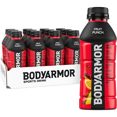 Miniatura 14 de BODYARMOR - Bebida deportiva, baya negra, sabores naturales con vitaminas, electrolitos ricos en potasio, perfecta para deportistas, 16 onzas