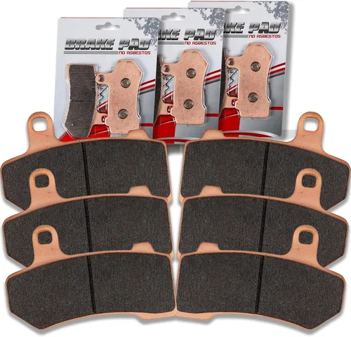 Pastillas de freno sinterizadas para 08-22 FLHR Road King FLHX Street Glide, 08-20 FLHTCU Ultra Classic Electra Glide VRSCDX Night Rod, 15-22 Road