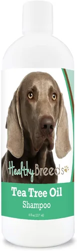 Miniatura 122 de Healthy Breeds Doberman Pinscher Champú de aceite de árbol de té, formulado para piel seca e irritada, reduce la caspa, aroma a gaulteria, 8 onzas