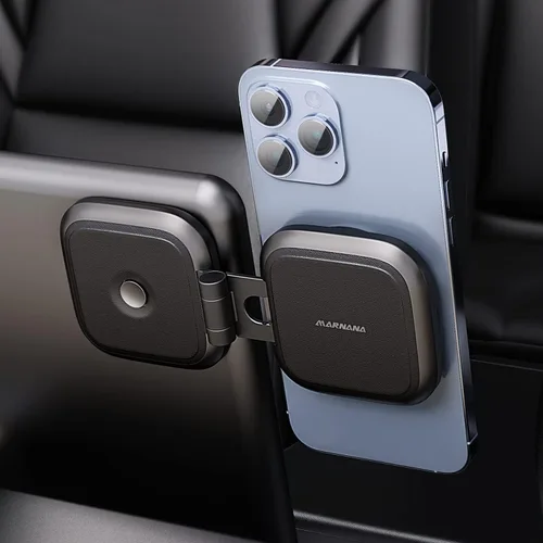 Soporte para teléfono de Tesla modelo 3 modelo Y, diseño magnético fuerte para soporte de teléfono de montaje en coche MagSafe para monitor de