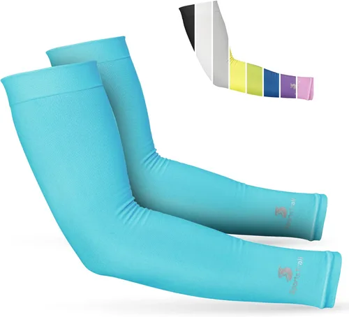 Miniatura 35 de SportsTrail Mangas Refrescantes para Brazos para Hombres y Mujeres – Transpirables, Protección Solar UV, Mangas Deportivas para Brazos para Mujeres