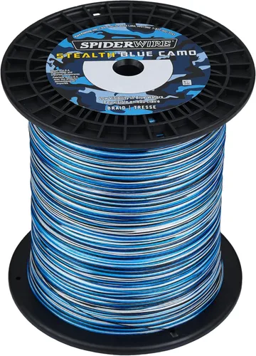 Miniatura 27 de Spiderwire Stealth Braid 3000 Yardas Camuflado azul