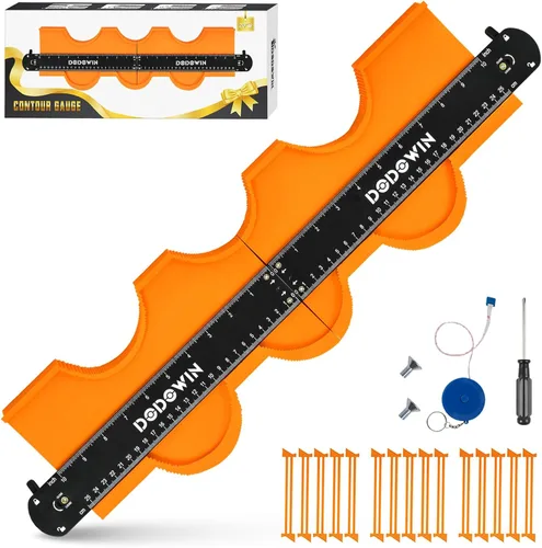 Miniatura 9 de dodowin Medidor de contorno conectable de 10+5 pulgadas, regalos de Navidad para hombre, para papá, él, marido, relleno de calcetines para hombres
