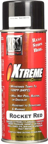 Miniatura 14 de KBS Coatings - Recubrimiento de temperatura Xtreme, color negro azabache , Acero inoxidable