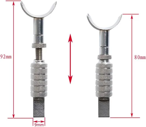 Miniatura 2 de Juego de 20 herramientas de tallado de cuero para tallar cuero para hacer sillín de trabajo, martillo de bricolaje giratorio de cuero para modelar