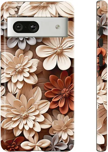 Miniatura 21 de Funda compatible con Google Pixel 7a, 2 en 1, delgada, resistente, híbrida, policarbonato duro, silicona suave, parachoques resistente