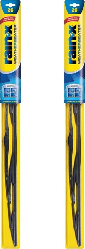 Miniatura 9 de Rain-X 820145 WeatherBeater - Escobillas limpiaparabrisas de 26" y 18" (Paquete de 2), escobillas limpiaparabrisas automotrices de repuesto que