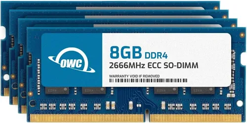 Miniatura 12 de OWC 8 GB DDR4 2666MHz PC4-21300 CL19 1RX8 ECC sin búfer SODIMM 1.2V 260-pin memoria RAM