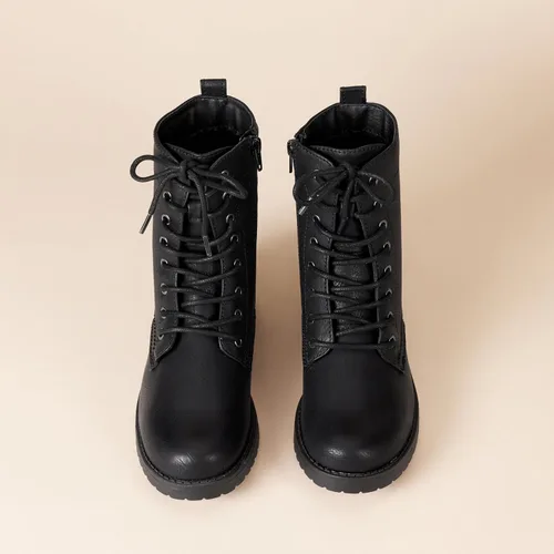 Miniatura 5 de Tienda Essentials - Botas de combate con cordones para mujer