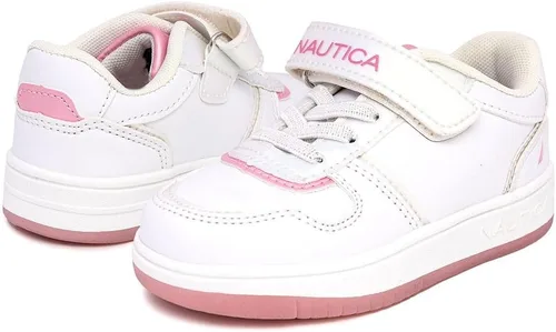 Miniatura 6 de Nautica Tenis para niños con correa ajustable y correas elásticas Zapatos casuales cómodos para niños y niñas (bebéniño pequeño)
