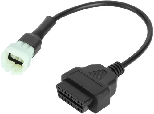 Miniatura 6 de cable adaptador de 6 pines a 16 pines, diagnóstico de fallas del motor OBD2 y detector, se ajusta para programación de ECU de motocicletas KTM