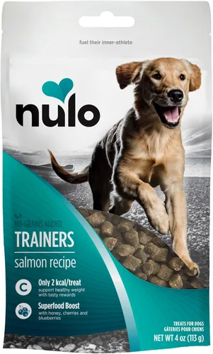 Miniatura 9 de Nulo Trainers - Golosinas de entrenamiento saludables para perros y cachorros, sin granos, sin granos, bajas en calorías, bolsa de 4 onzas, paquete