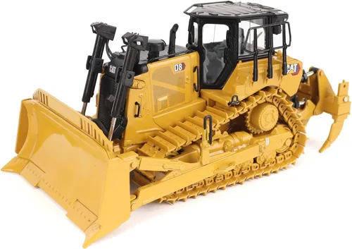 Miniatura 11 de Diecast Masters 1:50 Escala Cat D6 XW SU Bulldozer para coleccionistas, Caterpillar Track-Type Tractor Construcción Modelo Modelo Réplica, Serie