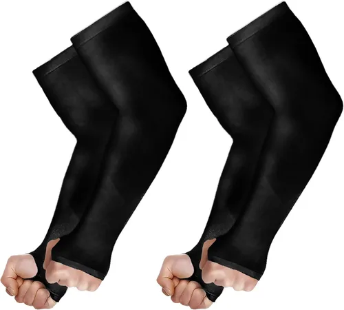 Miniatura 65 de ARMORAY - Mangas de brazo para hombres o mujeres; para cubrir tatuajes; de enfriamiento, para practicar deportes, básquetbol, golf, fútbol