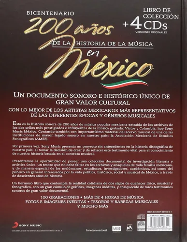 Miniatura 2 de Bicentenario 200 Años De La Historia De La Musica En Mexico