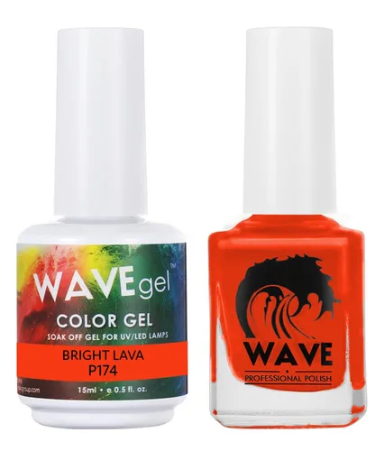 Miniatura 25 de WAVEGEL - Juego dúo de gel y esmalte de uñas a juego - Colección Simplicity - #P109 Blizzard I 0.5 onzas