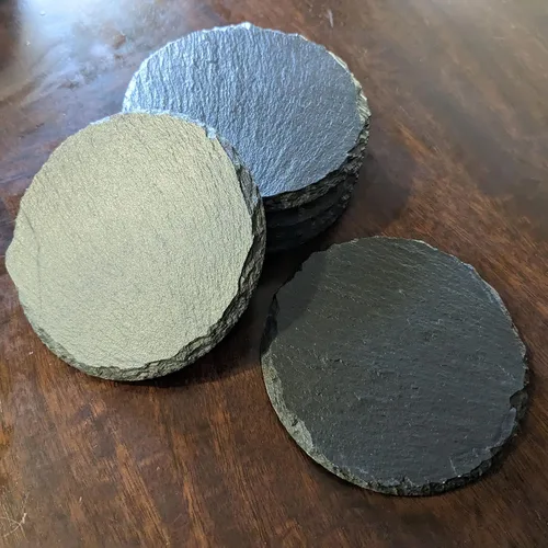 Miniatura 6 de Wine Not? Hilarious Drinking Wine is My Hobby Slate Coasters - Round Slate - Set of 8 Drinking Wine is Not My Habit