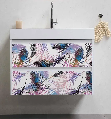Miniatura 5 de F1689 - Papel tapiz autoadhesivo de 17.7 pulgadas x 9.8 pies, papel de pared autoadhesivo de vinilo autoadhesivo de 17.7 pulgadas x 9.8 pies
