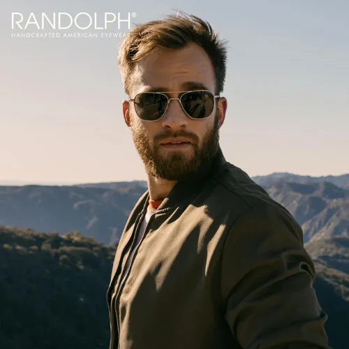 Miniatura 7 de Randolph Eyewear Aviator Sunglasses for Men & Women – Non-Polarized & Polarized Lenses Bright Chrome UV Protection Sunglasses