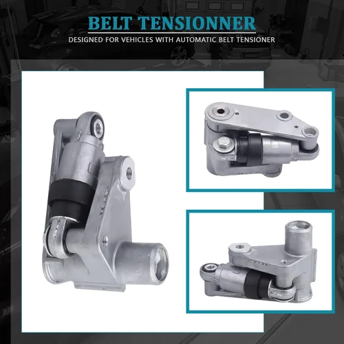 Miniatura 3 de IRONTEK 11287838797 Conjunto de polea tensor de correa para BMW 2000 323Ci/ 2001-2006 325Ci/ 525i 1991-1995, 2001-2005/2004-2007 X3/ 2001-2006 X5/M3