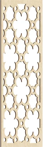 Miniatura 85 de Ekena Millwork WALW14X35X0250STGRO Southgate - Paneles de pared decorativos de madera con calado, 13 3/8 pulgadas de ancho x 34 3/8 pulgadas de rojo