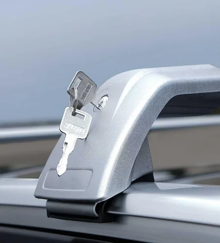Miniatura 3 de Silver Lockable Crossbar fits for Volvo XC40 2018-2023