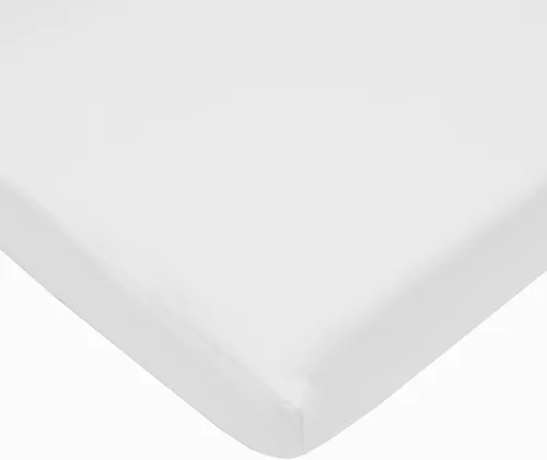 Miniatura 21 de American Baby Company - Sábana bajera ajustable de tejido de punto suave y transpirable 100% algodón, sábanas de practicuna, Área de juego portable
