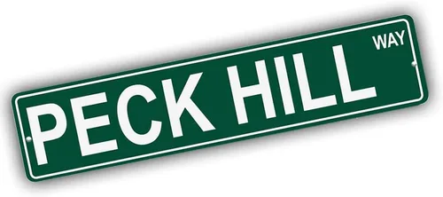 Miniatura 288 de Ohio Mountains Pick Your Mountain Compatible/repuesto para Acme Hill United States Mountain aluminio metal metal metal estilo letrero de calle