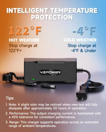 Miniatura 8 de Cargador de 42V 2A para scooter eléctrico Gotrax, compatible con GXL V2 G4 Apex XR Elite, compatible con Hiboy S2 S2 Pro KS4, Hover-1 Journey