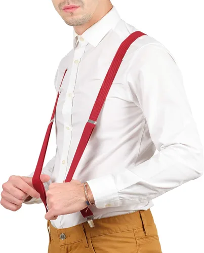 Miniatura 29 de Tirantes para hombre Tirantes elásticos con espalda en Y