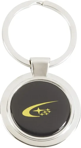 Subaru Motorsports Usa Logo Llavero Redondo Llavero Outback Forester Wrx Sti Impreza Forester Ascent, Negro -