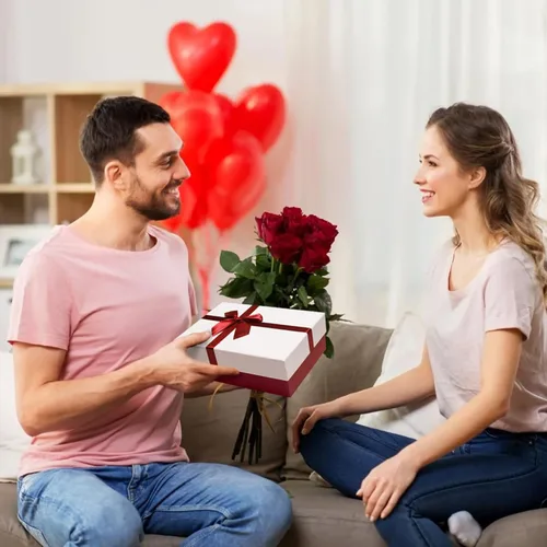 Miniatura 8 de Caja de regalo para regalo, juego de 5 cajas de regalo con tapas, cajas resistentes y elegantes para regalos, cajas de regalo rojas con cinta