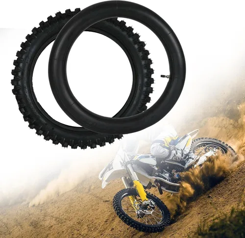 Miniatura 5 de Juego de ruedas y tubos delanteros 70/100 de 19 pulgadas para motocross Dirt Pit Bike Motocross TTR125 CRF150 DRZ125 XR100 KX100, repuesto directo