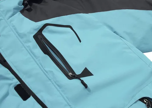 Miniatura 5 de Spmor Chaqueta de esquí impermeable con capucha para hombre, abrigo de snowboard para invierno, resistente al viento, para la nieve