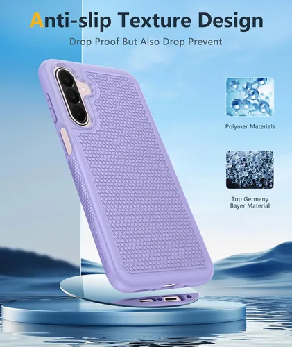 Miniatura 426 de FNTCASE Funda para iPhone 17 Pro: Fundas delgadas translúcidas de color azul claro compatibles con MagSafe, protección completa de la cámara