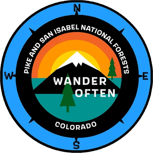 Miniatura 5 de Pike National Forest Colorado - Wander Often - 3.5" Ventana coche camión calcomanía calcomanía vacaciones recuerdo viaje aventura tema novedad