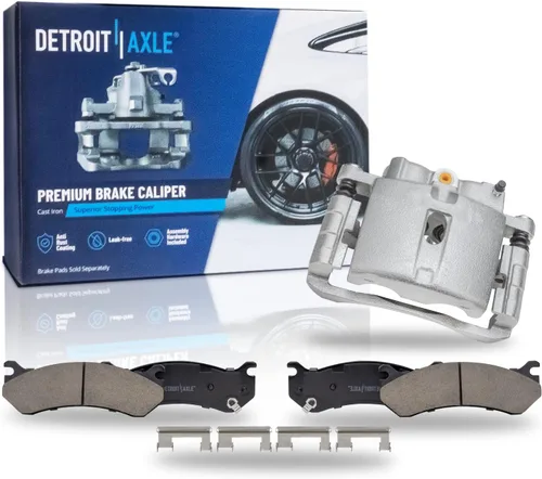 Miniatura 114 de Detroit Axle - Pastillas de Freno Delantero para Nissan Altima Maxima Sentra 350Z Cube Juke Versa INFINITI G20 G35 I30 I35 Suzuki SX4, Pastillas