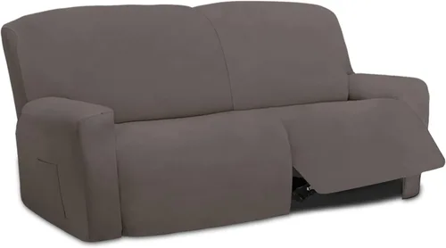 Miniatura 66 de Easy-Going - Funda elástica de microfibra para sofá reclinable seccional, suave vellón ajustable a tu sofá de 2 cuerpos, lavable, protege tus