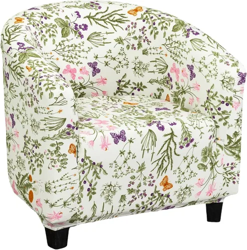 Miniatura 18 de NILUOH Funda para silla de club, funda elástica para sillón, protector de muebles para sala de estar (04)