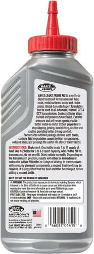 Miniatura 2 de Bar's Leaks 1415 Transmission Fix, 1 paquete