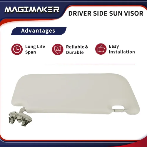 Miniatura 4 de Parasol lateral del conductor compatible con Toyota Corolla 2007 2008 2009 2010 2011 2012 2013 Reemplazo 74320-02711-E0 delantero izquierdo