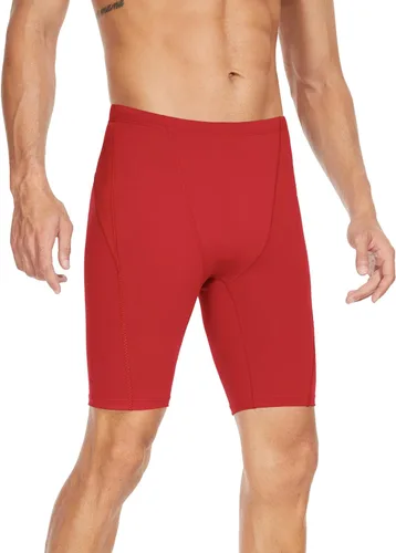 Miniatura 41 de Traje de baño deportivo competitivo para hombre, traje de entrenamiento de resistencia de carreras, pantalones cortos de natación de secado rápido