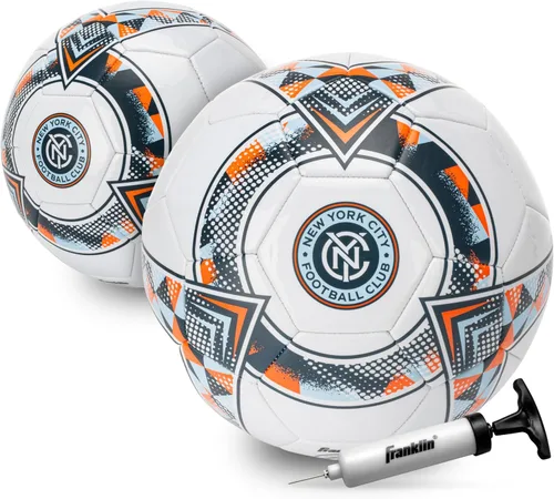 Miniatura 8 de Franklin Sports Pelotas de fútbol oficiales del equipo MLS - Balones de fútbol oficiales tamaño 5 - Balón de fútbol de tamaño y peso reglamentario