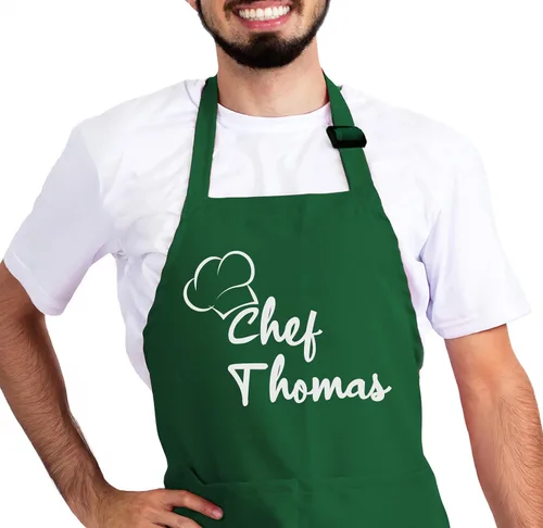 Miniatura 8 de Delantal personalizado 2025, delantal de cocina personalizado para hombres y mujeres, regalo de cumpleaños, chef, regalo único para amigos